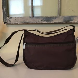 LeSportSac Brown Classic Hobo NWT